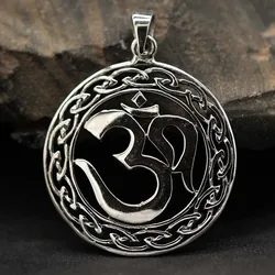 Drachensilber Om Schmuck Anhänger 925 Silber - Silber