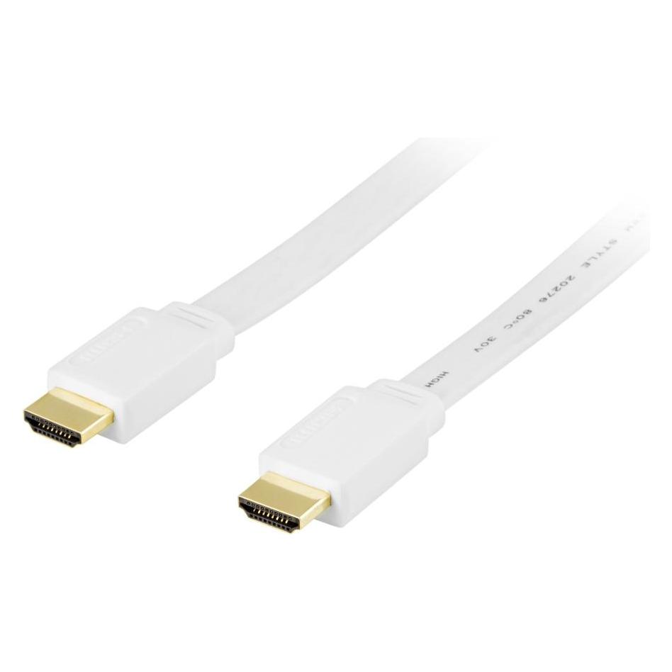 Deltaco HDMI-1005H - HDMI med Ethernet (0.50 m) (HDMI-1005H)
