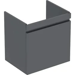 Geberit Renova Plan Unterschrank für den Waschtisch, mit einer Schublade und einer Innenschublade, 58,5x60,6x44,6cm, 501.906.JK.1, Farbe: lava / lackiert matt
