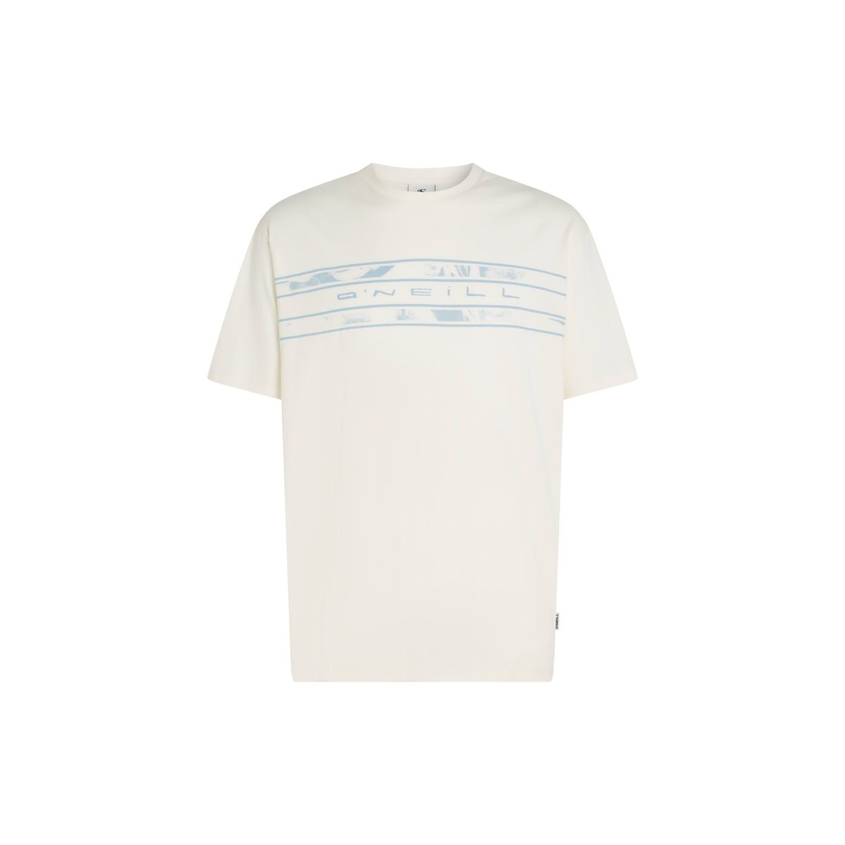 O'Neill O'neill Flower Stripe T-shirt snow white (11010) XS 2850364-11010-XS