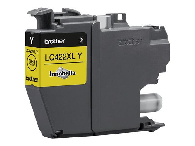 Brother Original LC422XLY Druckerpatrone gelb 1.500 Seiten