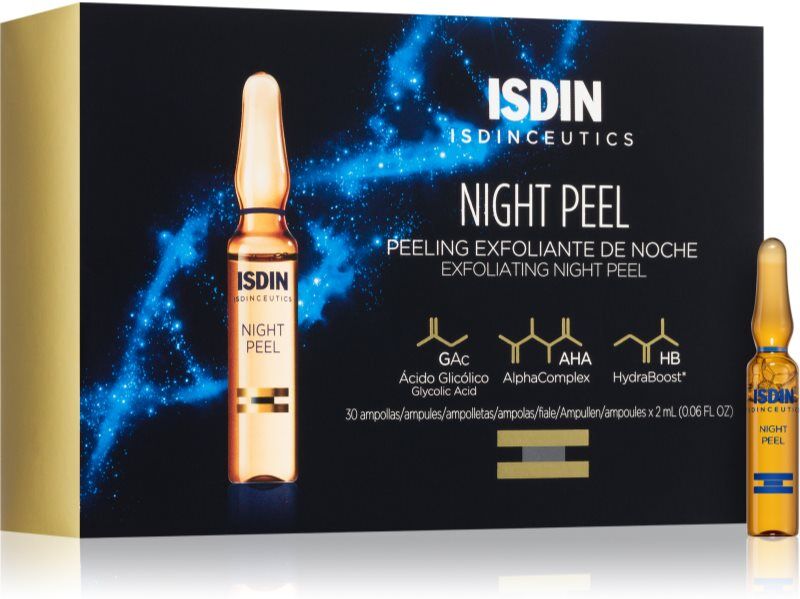 ISDIN Isdinceutics Night Peel exfoliating peeling serum in ampoules 30x2 ml