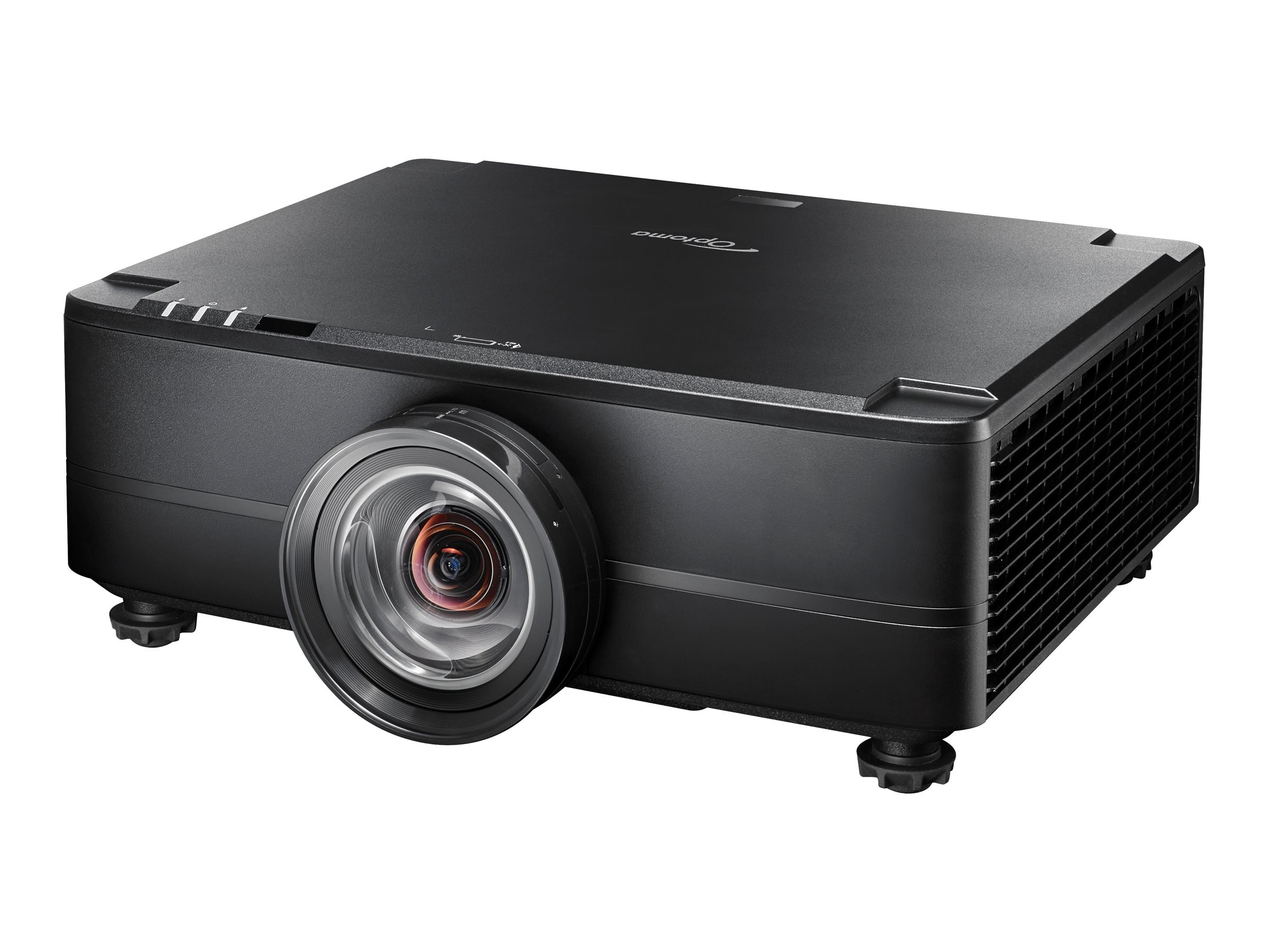 Optoma ZU920TST 3D Objektiv mit kurzer Brennweite (Short Throw) Wandmontierbar DLP-Projektor - 16:10 - Hoher Dynamikbereich (High Dynamic Range, HDR) - 1920 x 1200 Piel - 3,000,000:1 Kontrastverhältnis - 8200 lm Helligkeit - Vorderseite - 30000 Stunde(n) Normalmodus - WUXGA - HDMI - USB - Netzwerk (RJ-45)