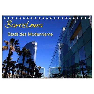 Barcelona - Stadt des Modernisme (Tischkalender 2026 DIN A5 quer), CALVENDO Monatskalender