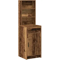 vidaXL Highboard Altholz 40x41x135 cm Holzwerkstoff