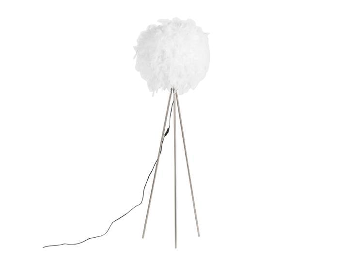 Lampadaire romantique blanc - Feather