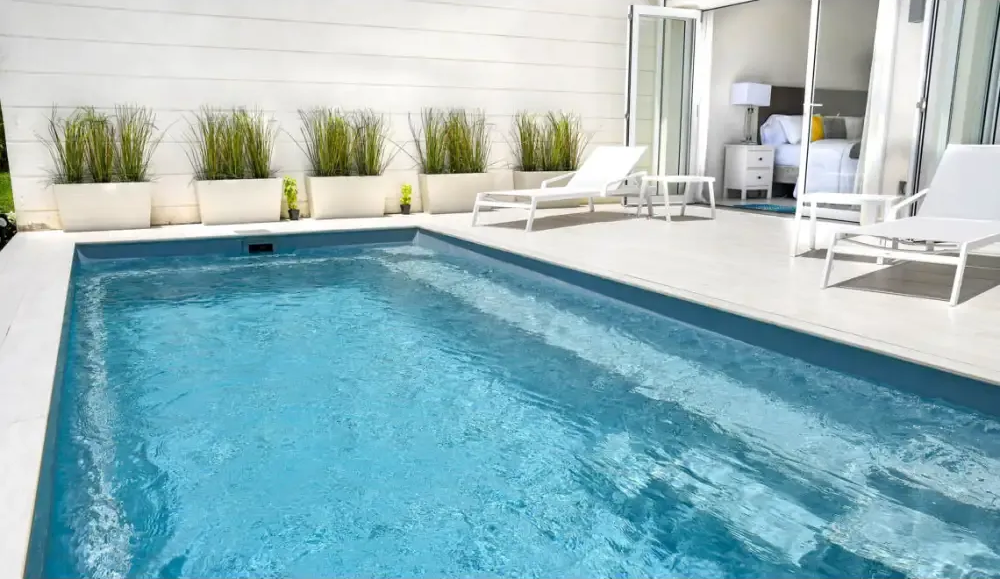 Pooltime Leisurepools Harmony™ 2.9×5-8m / 1.29-1.76m dybde