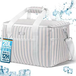 HOEL Kühltasche Beige 20L