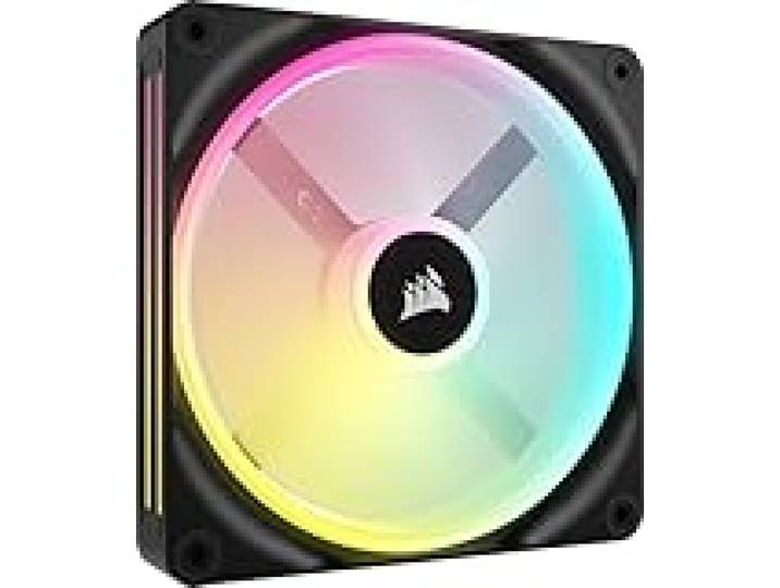 Corsair iCUE Link QX140 RGB à Dôme Magnétique de 140mm Ventilateur - Noir