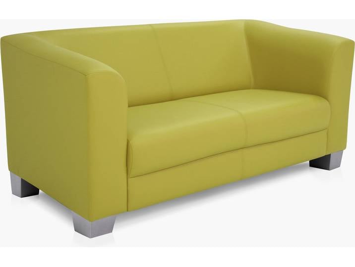 CHICAGO 2-Sitzer Sofa, Material Kunstleder, grün