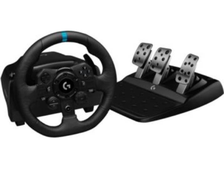 Logitech - Volant + Pédalier G923 Racing Wheel And Pedals