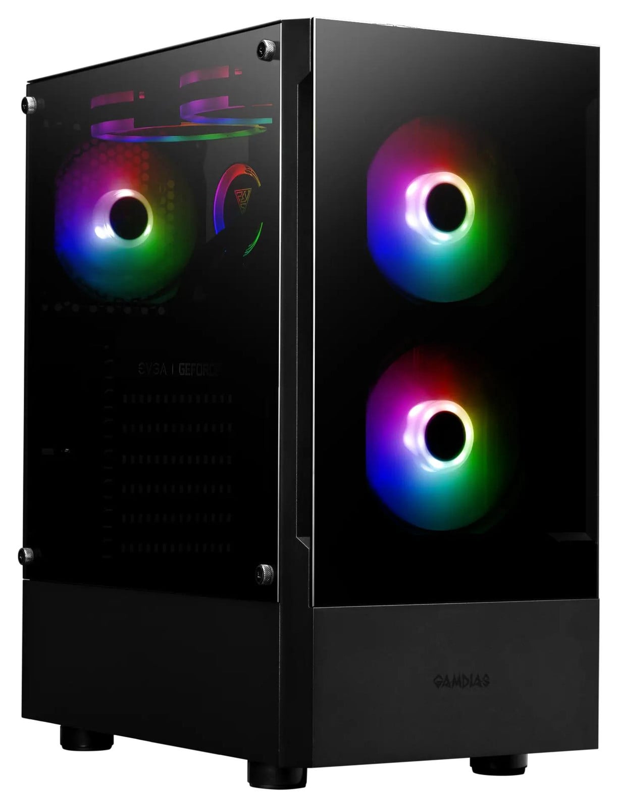 Gamdias Talos E3 Gaming Miditoren, Zwart