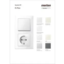 Merten MEGMKM004 Musterkoffermodul M-Plan