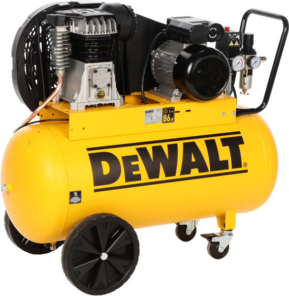 DeWalt DXCMB3M100HE - Compresseur d'air électrique monophasé à courroie - Moteur 3 CV  100 L
