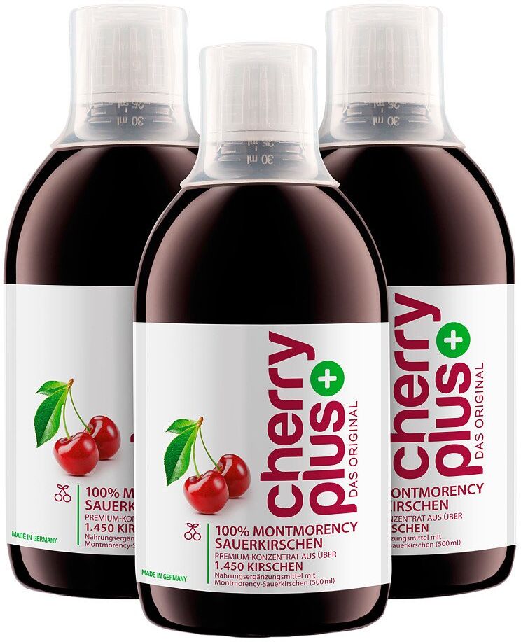 Cherryplus Das Original Montmorency Sauerk.-konz. 3X500ml
