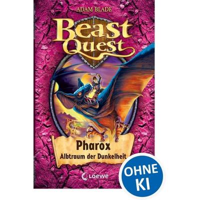 Pharox, Albtraum der Dunkelheit / Beast Quest Band 33, Gebundene Ausgabe von Adam Blade, Loewe, 978-3-7855-7961-9