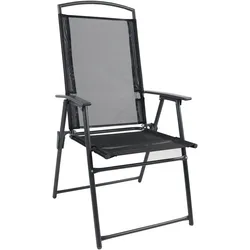 VCM, Gartentisch + Balkontisch, 3 tlg. Gartenmöbel Set Sitzgruppe 80x80 Mattglas (80 x 80 x 76 cm)