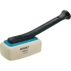 HAZET Klebschlag-Hammer 70 x 140 mm Weiß - 1959-4 - Weiß