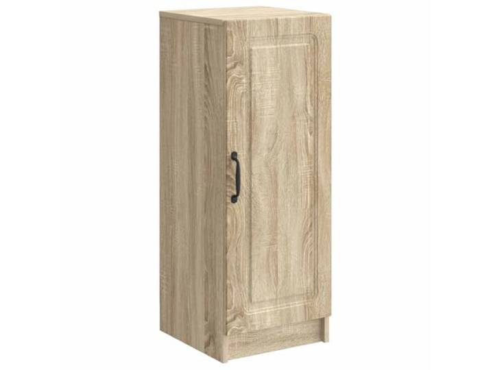 KKgypkn Sideboard Sonoma-Eiche 33 x 34,5 x 87 cm Holzwerkstoff Mehrere Facher, verstellbare Regale, leise Schubladen, vielseitiger Stil fur Kuche oder Wohnzimmer
