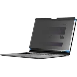 Qoltec GDPR Blickschutzfilter für MacBook Air 13 6 Magnetisch Augenschutz (13.60", 16:9), Notebook Schutzfolie