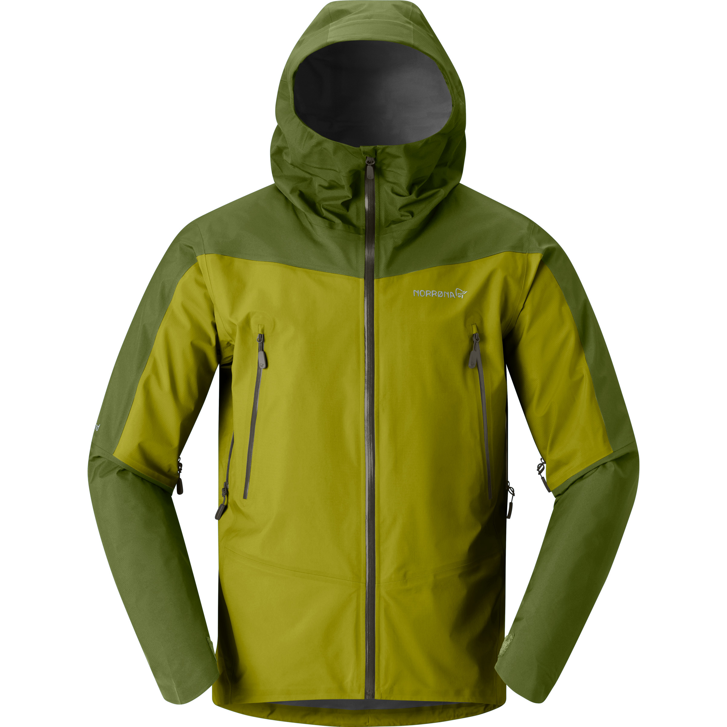 Norrona Falketind GTX Herren Regenjacke oliv Größe M Alpinklettern | Bergsteigen | Hochtour Winddicht Wasserabweisend