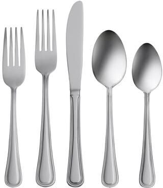 Oneida Tress 50 Piece Everyday Flatware Set, Service For 8