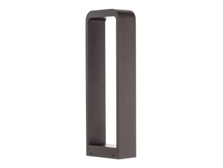 Lindby LED Eclairage Exterieur Emima (Moderne) en Noir Aluminium (1 lampe\,à)\, Luminaire Lampe Jardin Borne Lumineuse