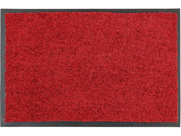 Fussmatte ASTRA Proper Tex 618 , rot, B:40cm H:9mm L:60cm, Kunstfaser, Teppiche, Fussmatte, Schmutzfangmatte, auch als Läufer, waschbar, In -und Outdoor geeignet
