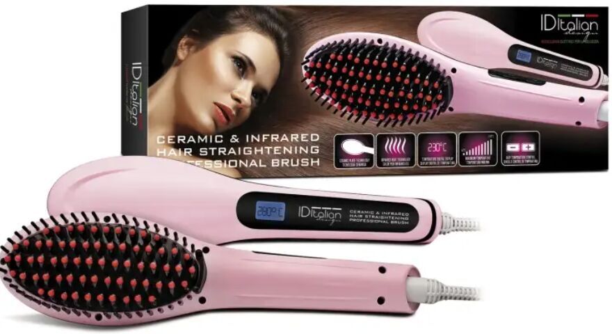 Italian Design Glättborste   rosa