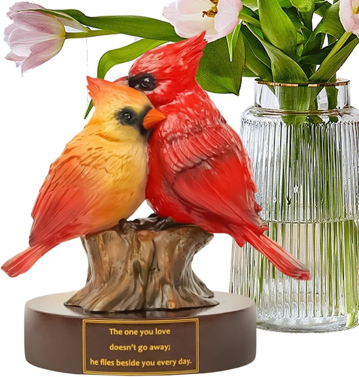 Romantisch Liefdesbeeldje van Hars voor Decoratie - Meerkleurig - Hoogte: 148 cm