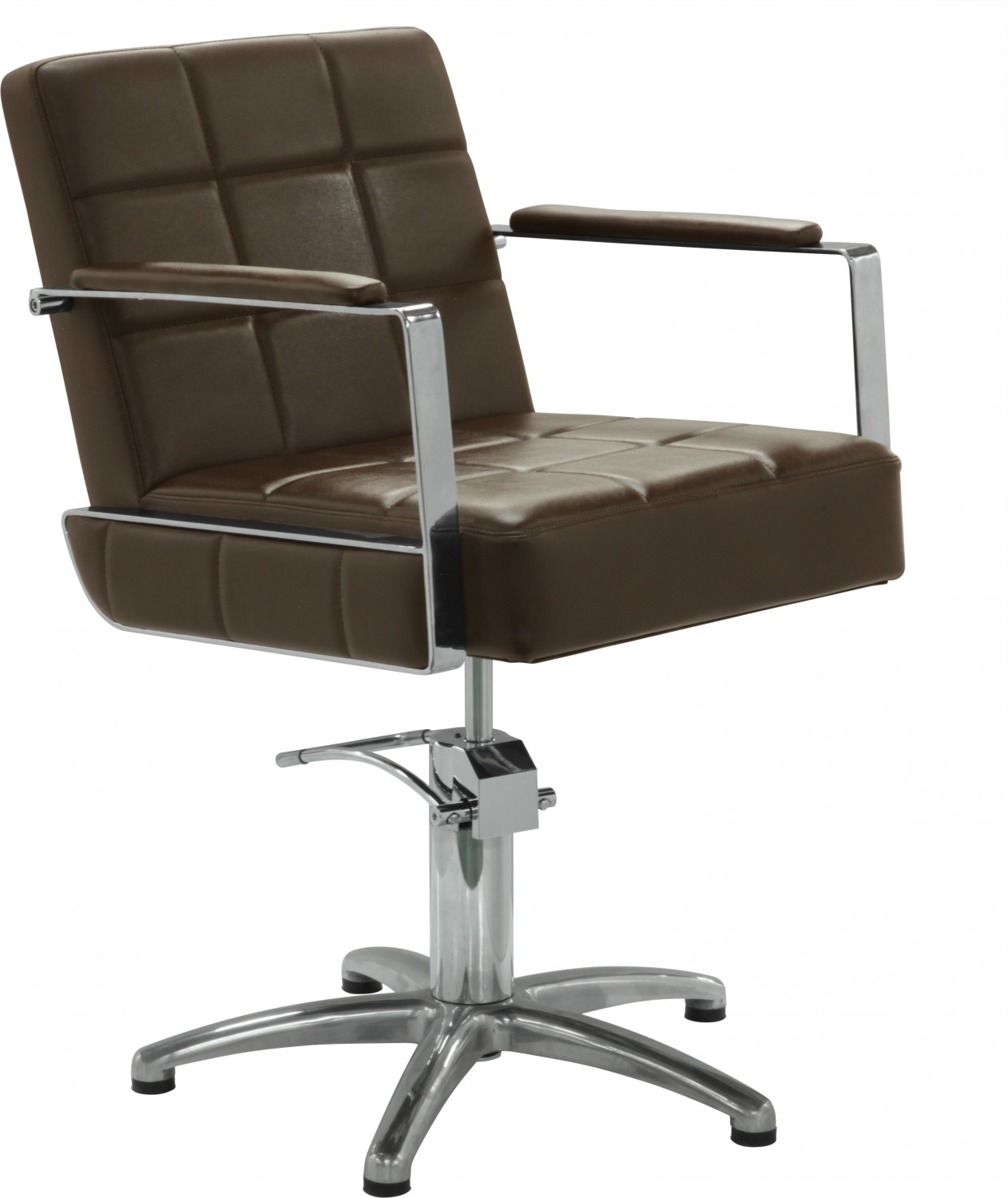 Sibel Friseurstuhl Celestino in Braun SN-0181901