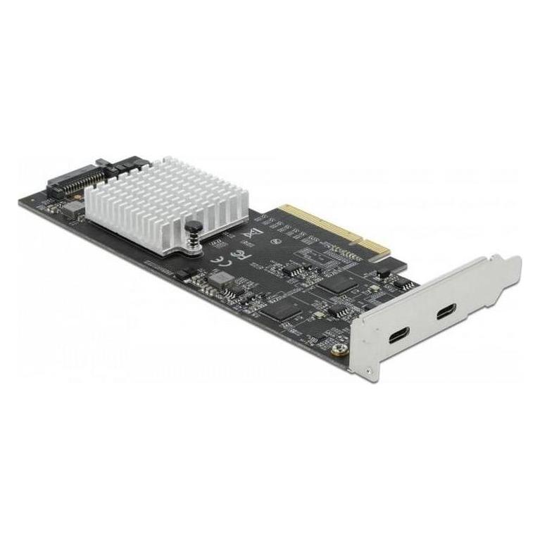 Delock PCI-Express-Karte USB 3.2 Gen2x2 - 2x USB-C (89009)
