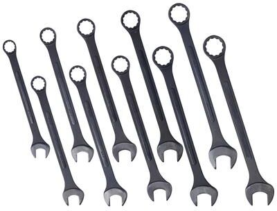 Kodotan sofa "Jumbo Combination Wrench Set Extra Large,10 PC SAE Black-Oxide Jumbo Combo Wrench Set 1-5/16"" - 2"" with pouch"