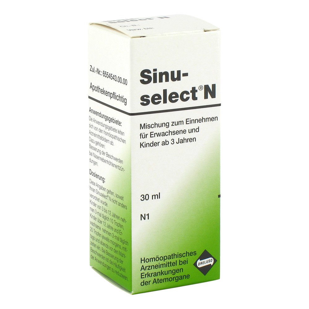 Dreluso-Pharmazeutika Dr.Elten & Sohn GmbH Sinuselect N Tropfen 04445986