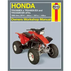 Honda TRX300EX, TRX400EX & TRX450R/ER ATVs (93 - 14) Haynes Repair Manual, Ratgeber von Stubblefield