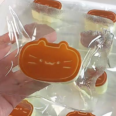 Modern Mode Marketplace Cute Cat Cheese Bread Squishy Stress Relief Toy Soft Slow Rebound Squeeze brown