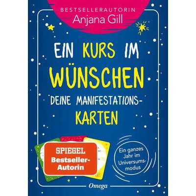 Ein Kurs im Wünschen – Deine Manifestationskarten, Nonbook von Gill Anjana, Silberschnur, 978-3-96933-038-8