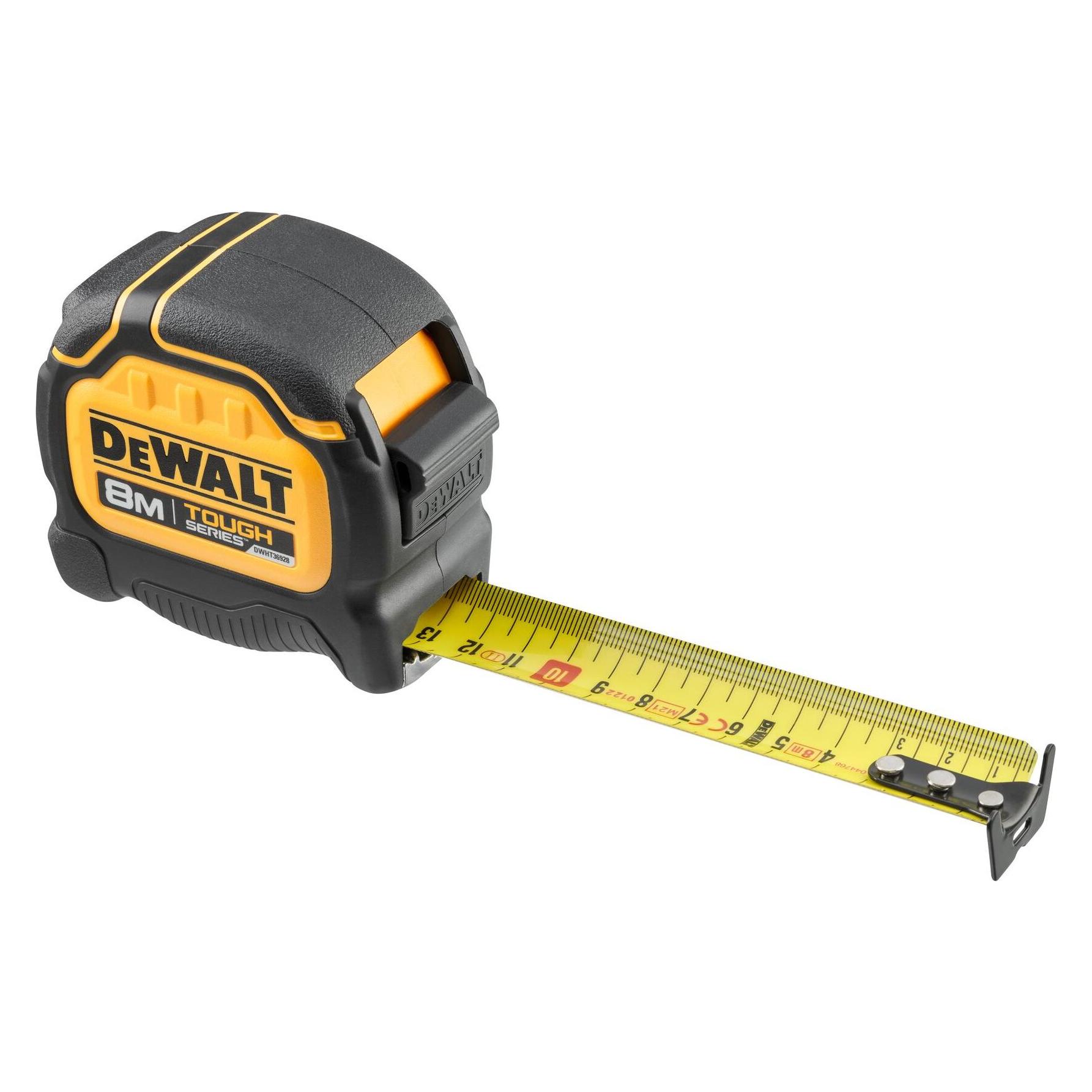 DeWalt Bandmass Tough Tape 8m (8 m) (DWHT36928-0)