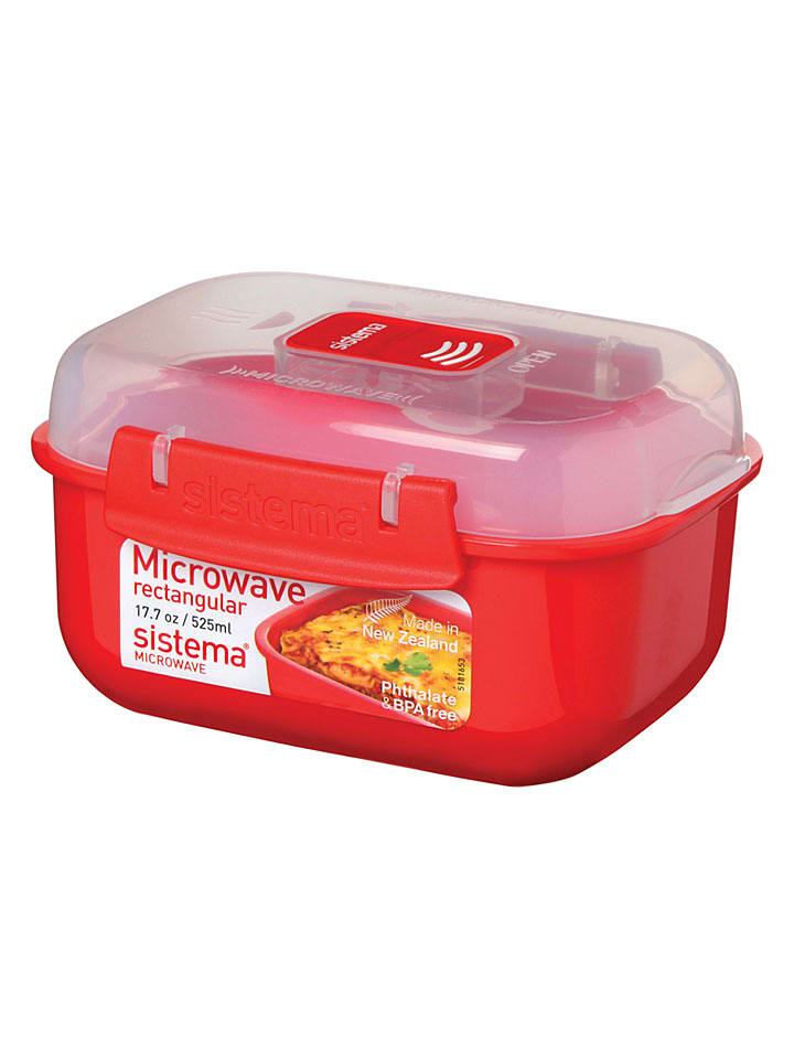 sistema Mikrowellen-Schale ''Heat & Eat'' in Rot - 525 ml - onesize