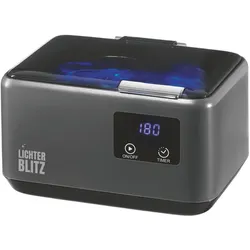 LICHTERBLITZ Ultraschall-Reinigungsgerät - grau