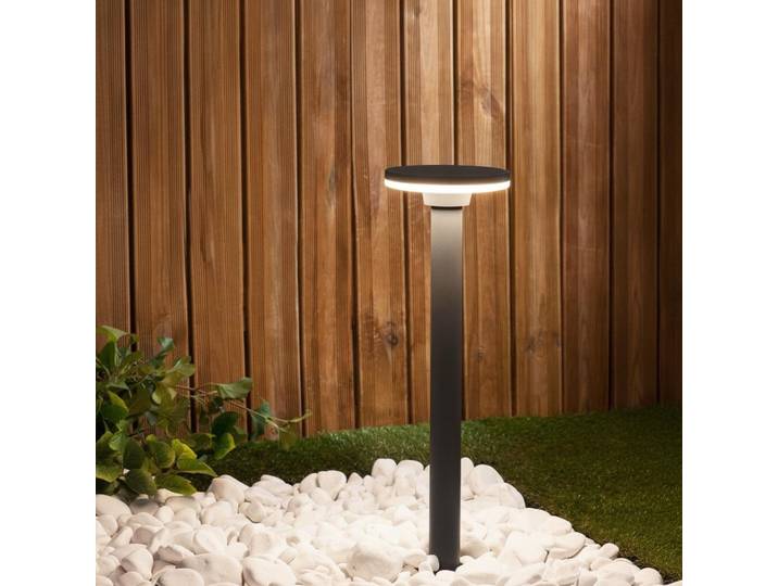Lampe LED de jardin SUITE\, Variante : 12 W\, 480 lm\, 3000 K\, gris