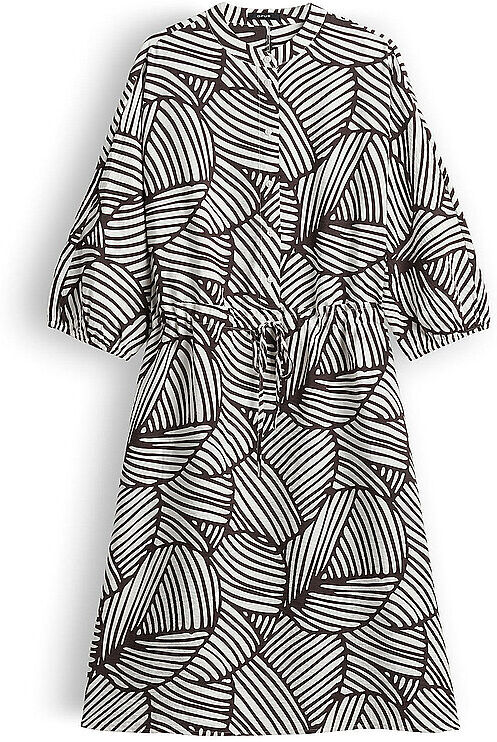 OPUS Midikleid WENRIA BOTANICAL braun   38 38