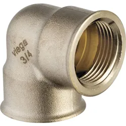 Viega Bogen 269296 Rp 2, 90Grad, Rotguss