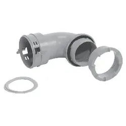 Anschlussadapter 90 Grd., zum Anschluss eines flexiblen Luftschlauches