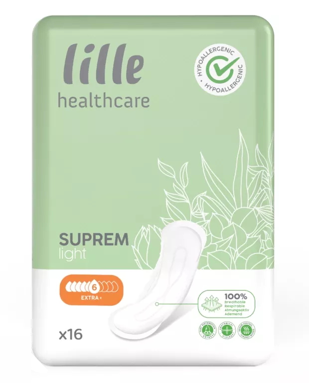 Lille Healthcare Lille Suprem Light Extra Plus - 24 paquets de 16 protections