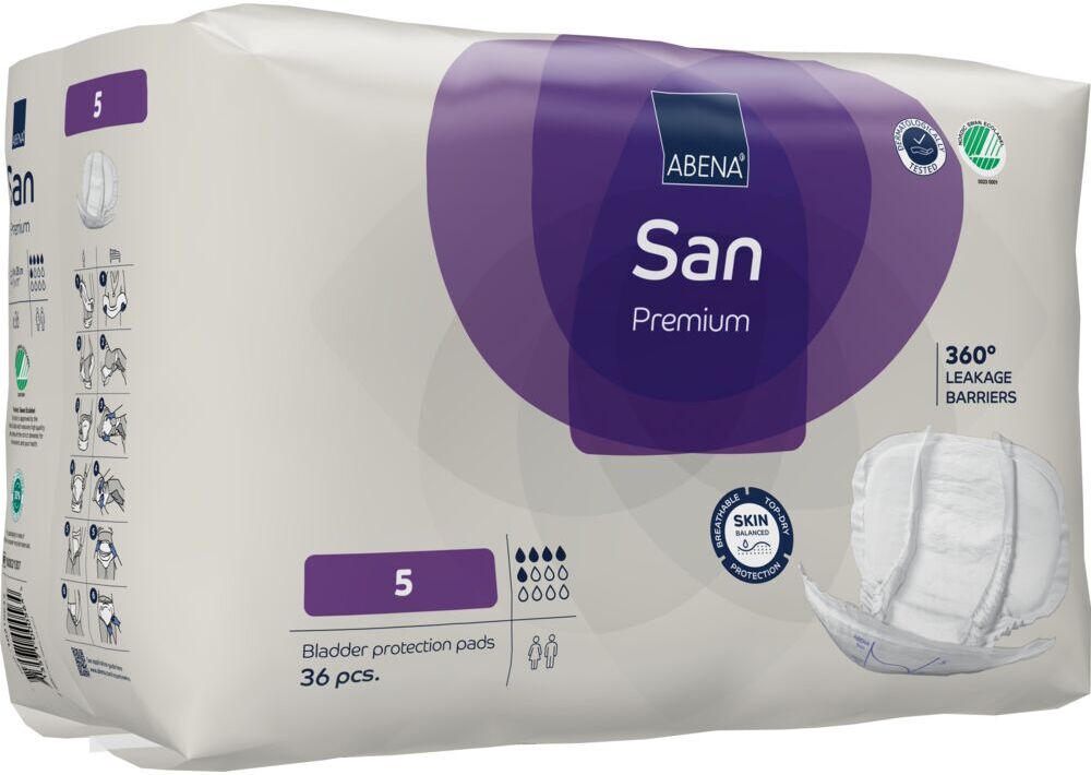 Abena San 5 Premium Lilla Medicinsk udstyr 36 stk