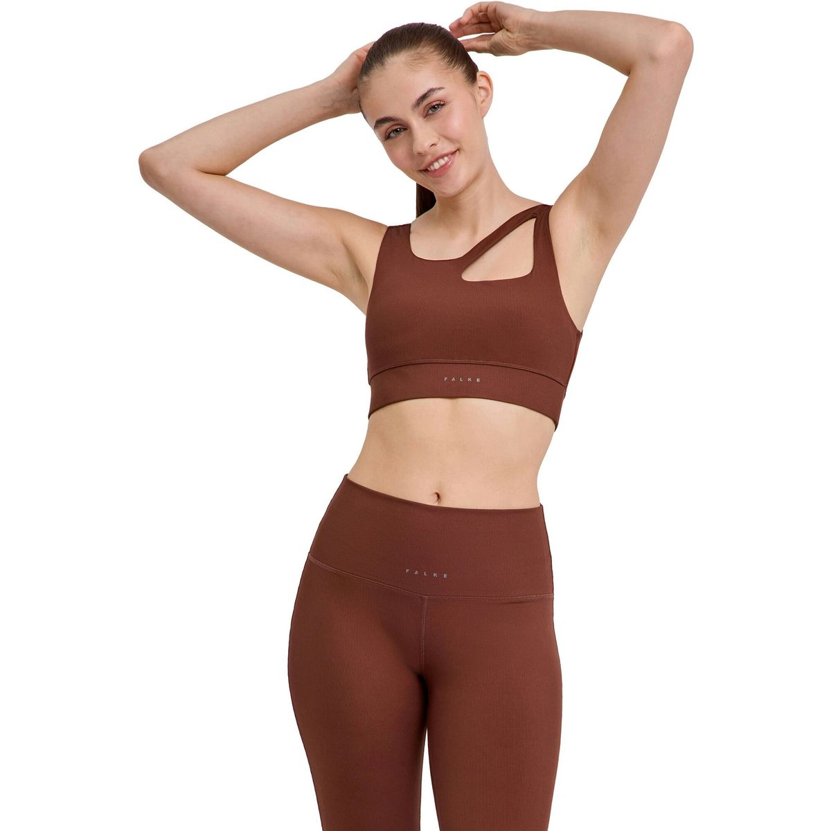 Falke Damen Training Sport-bh chestnut (5534) XS 37321-5534-XS