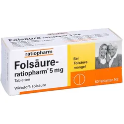 Folsäure-ratiopharm 5 mg