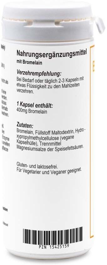 ALLPHARM Bromelain Enzym Kapseln 100 St