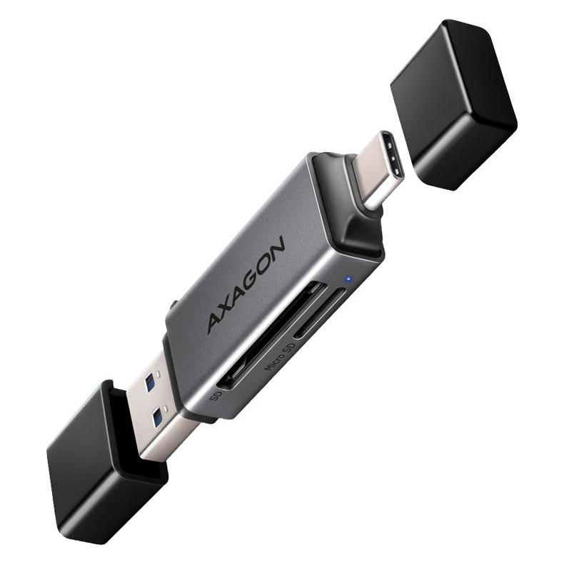 Axagon CRE-DAC External USB 3.2 Gen1 Type-C+Type-A 2-slot SD/microSD (USB 3.0, USB-C) (CRE-DAC)